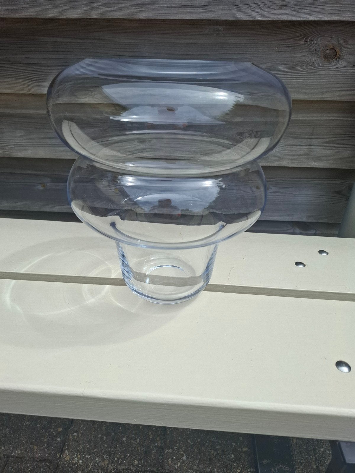 glazen "bubble" vaas van H&M Home., Ophalen of Verzenden