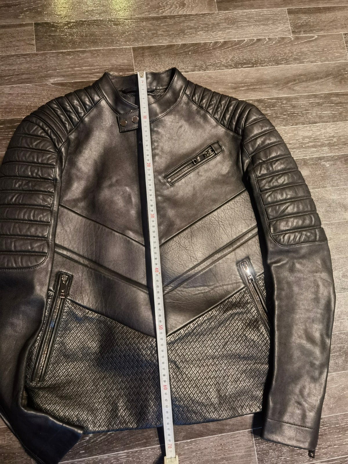 Origineel porsche design lederen jas van hoog waardig kwalit, Maat 48/50 (M), Zwart, Ophalen of Verzenden, Zo goed als nieuw