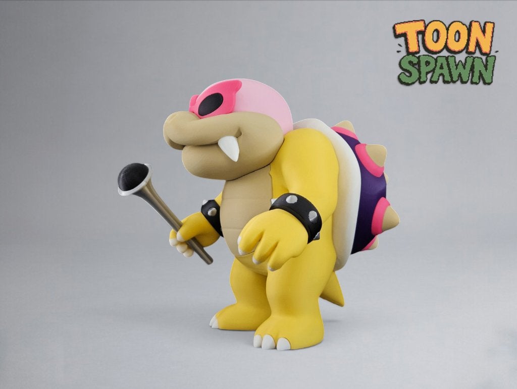 Roy Koopa – 20 cm – Super Mario Figuur, Ophalen of Verzenden, Nieuw, Fantasy