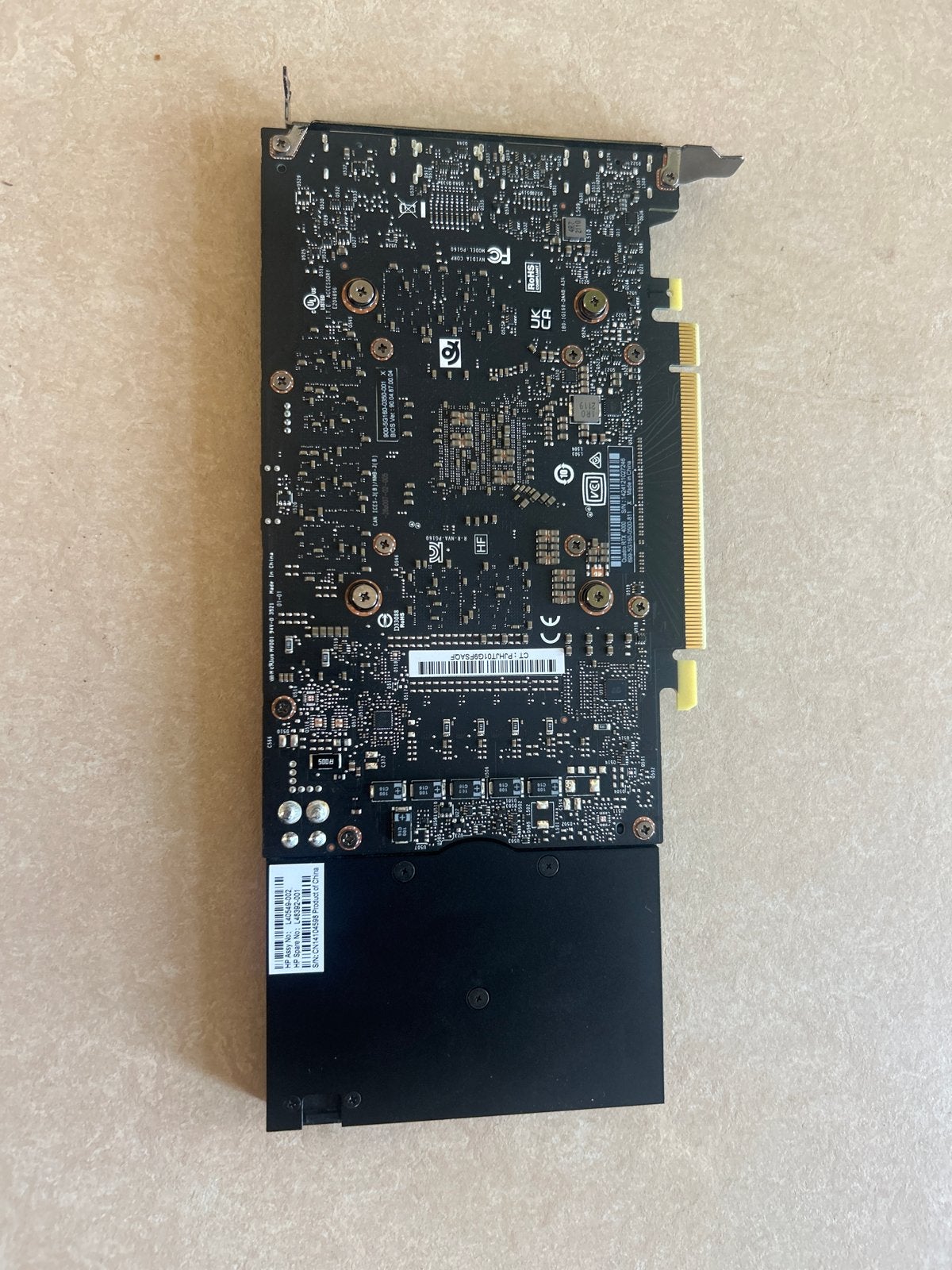Nvidia rtx4000grafische kaart presteert als een rtx 2070, Computers en Software, PCI-Express 3, Gebruikt, DisplayPort, GDDR6