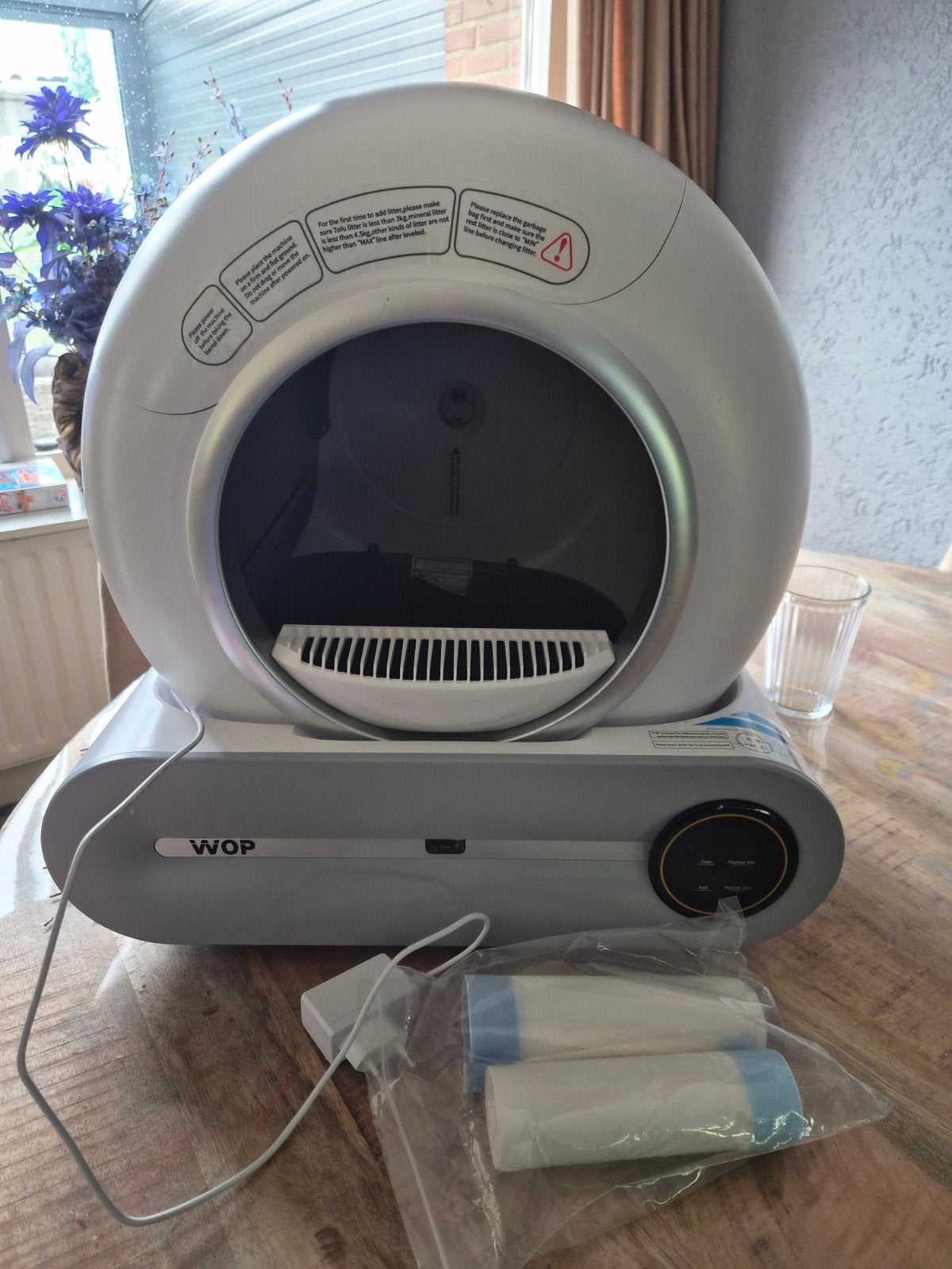 Elektrische kattenbak, Dieren en Toebehoren, Kattenbakken, Nieuw, Gesloten, Zelfreinigend, Ophalen