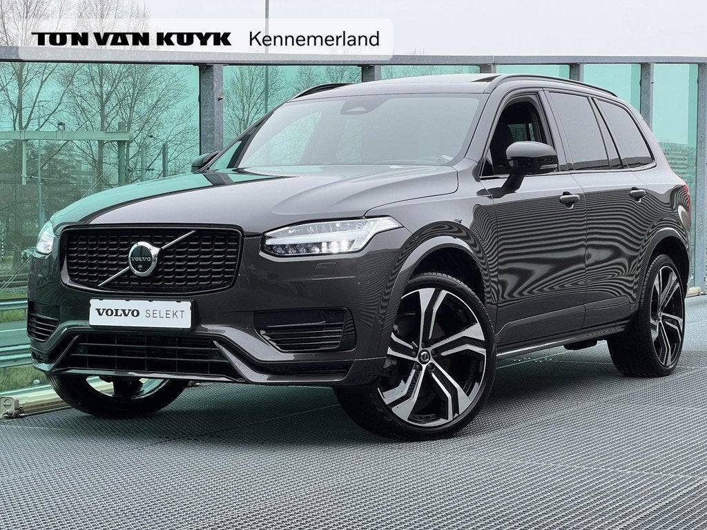 Volvo XC90 2.0 T8 Plug-in hybrid AWD Ultra Dark PHEV Automaa, Auto's, Volvo, Gebruikt, 4 cilinders, Plug-in hybride, Vierwielaandrijving