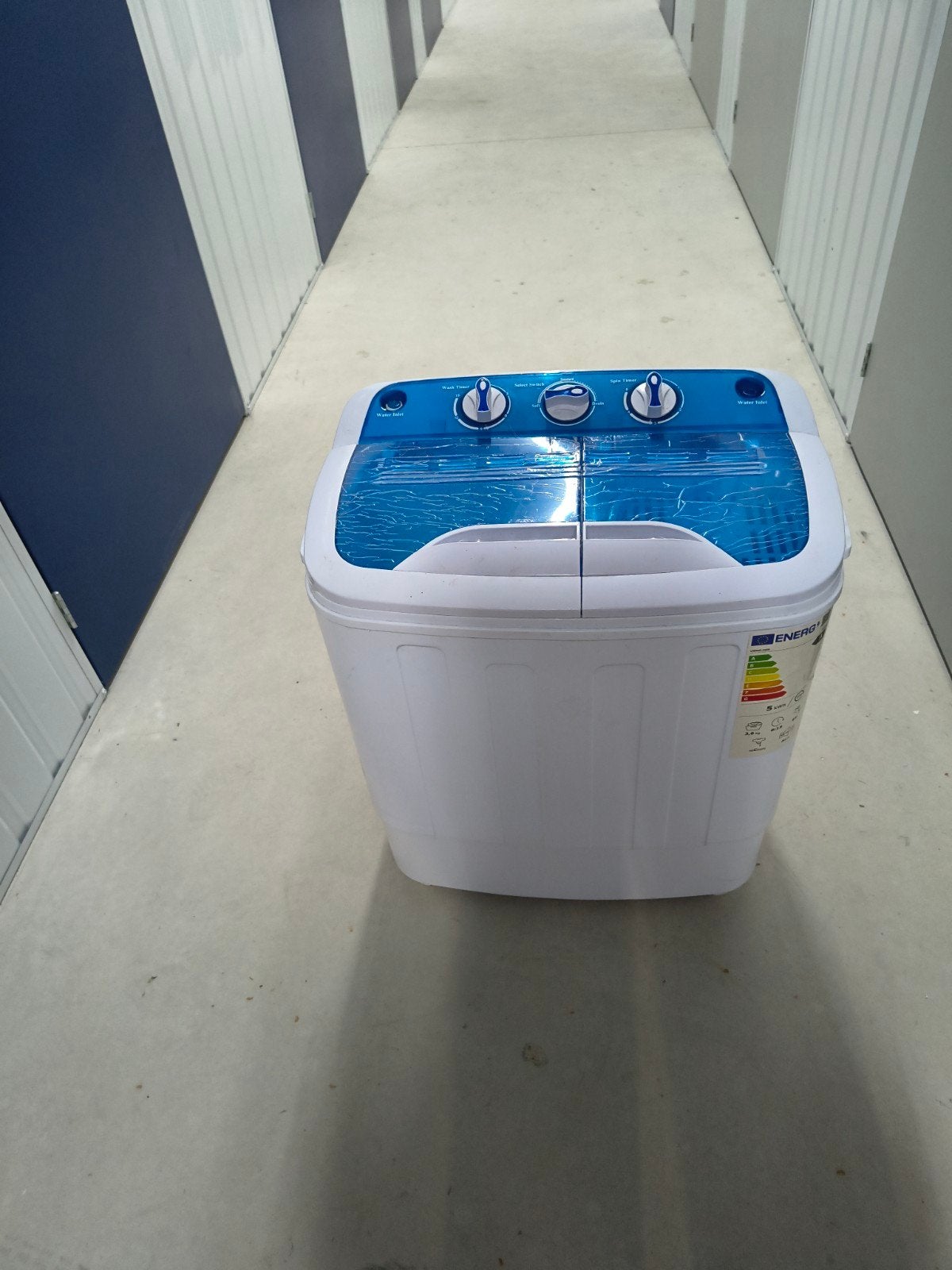 Compacte Mini Wasmachine met Centrifuge - Nieuwstaat, Witgoed en Apparatuur, Wasmachines, Nieuw, Bovenlader, Minder dan 4 kg, Minder dan 85 cm
