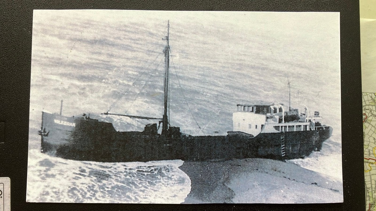 VOLKERAK  stranding maart 1951 Isle of Wight, Ophalen of Verzenden, Zo goed als nieuw