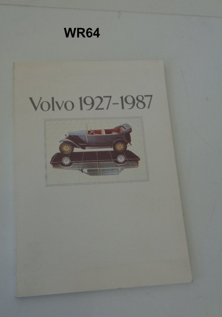 volvo boekje, Ophalen of Verzenden, Zo goed als nieuw, Volvo