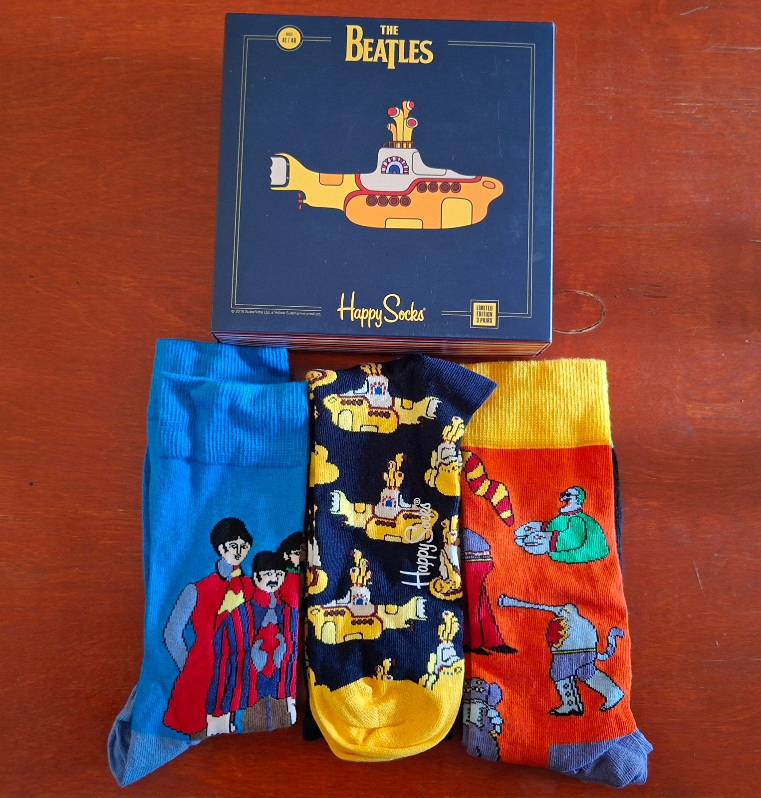 3 paar Beatles sokken, Ophalen of Verzenden, Nieuw, Kleding