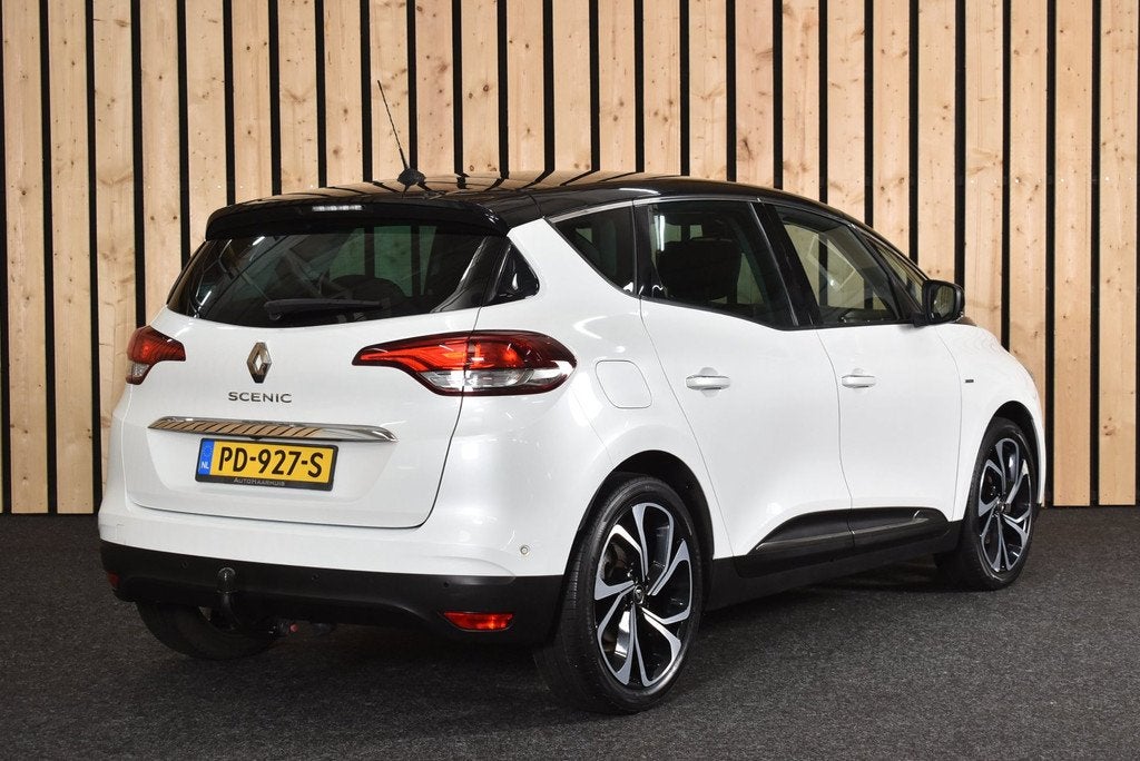 Renault Scénic 1.2 TCe Bose 94dkm Trekhaak 1e eig. 20" Came, Auto's, Renault, Voorwielaandrijving, Gebruikt, 4 cilinders, 1850 kg