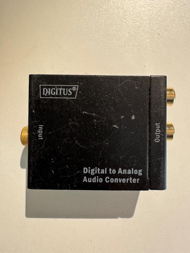 Dictus Digital naar Analoog Audio Converter, Ophalen, Gebruikt, Minder dan 2 meter, Overige kabels