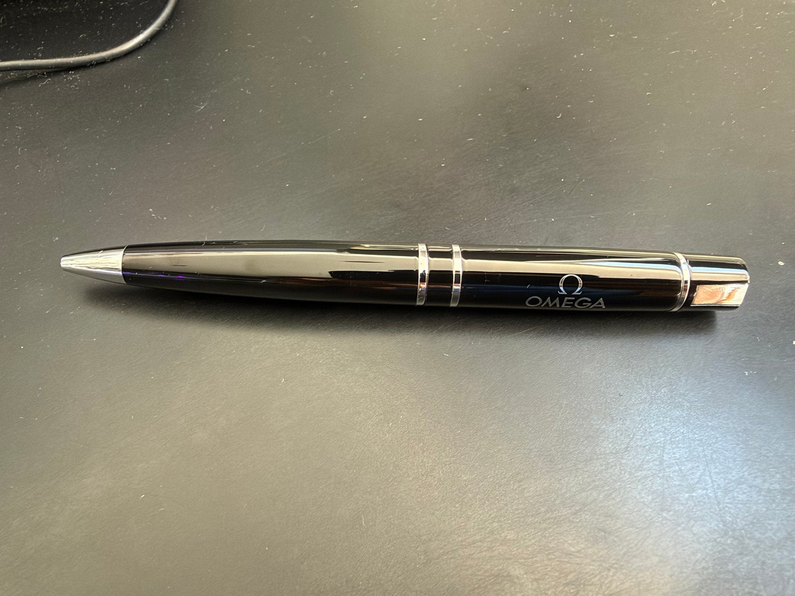 Omega pen - Gebruikt met lichte krasjes, Ophalen of Verzenden, Gebruikt, Balpen, Overige merken