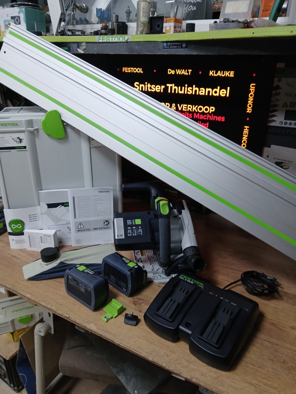 Festool 36 Volt Invalzaag., Doe-het-zelf en Verbouw, -, Invalzaag, -, Ophalen of Verzenden