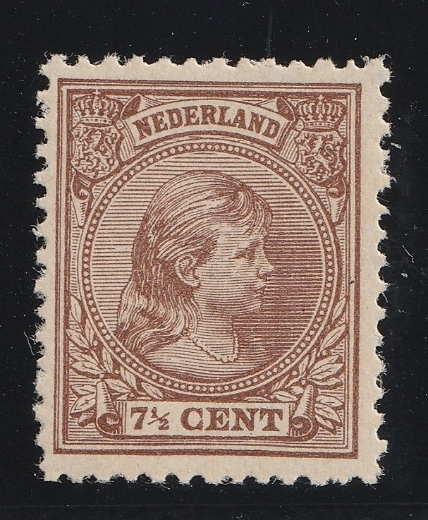36P 1891 Kon. Wilhelmina PLAATFOUT MNH, Ophalen of Verzenden, T/m 1940, Postfris