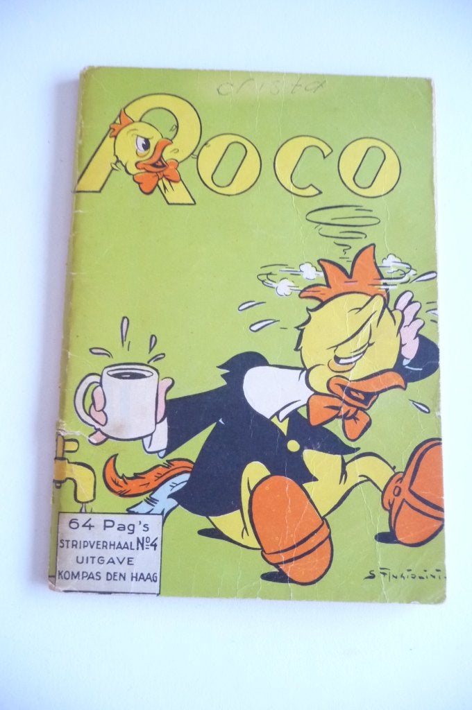 STRIPBOEKJE ROCO UITGAVE KOMPAS 11X16 CM, Verzenden, Eén stripboek, Zo goed als nieuw, KOMPAS DEN HAAG