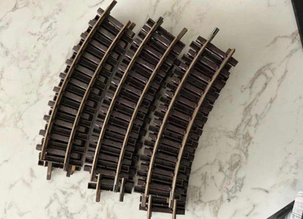 12 stuks rails vior LGB treinen, Hobby en Vrije tijd, Modeltreinen | Overige schalen, Ophalen, Gelijkstroom, Rails, Zo goed als nieuw