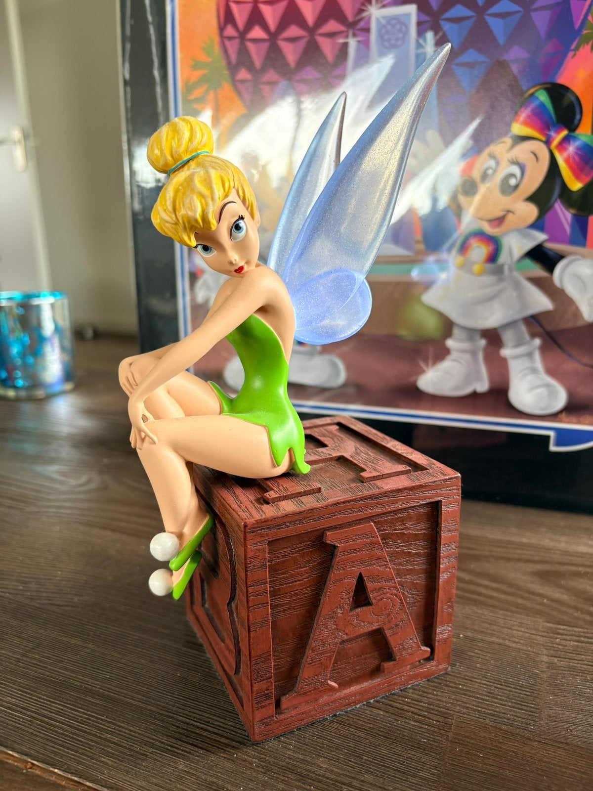 Disney parks. Tinkerbel beeld, Verzamelen, Disney, Ophalen of Verzenden, Zo goed als nieuw, Beeldje of Figuurtje