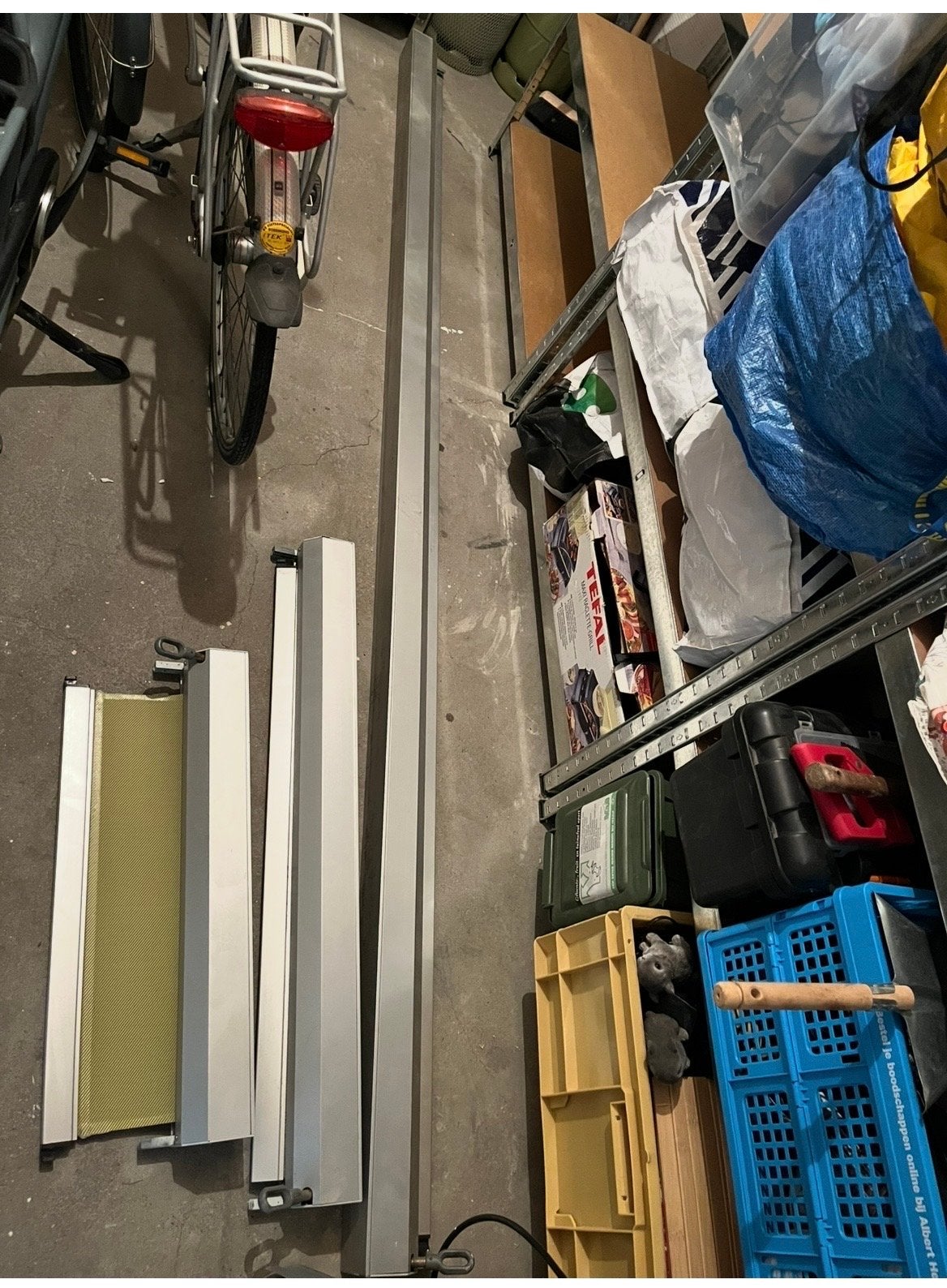 3 zonnenscreens in verschillende afmetingen, Tuin en Terras, Minder dan 150 cm, Ophalen, Gebruikt, Screen