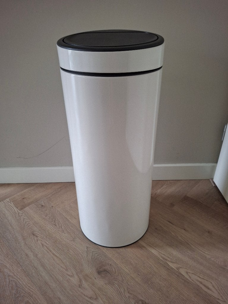 Brabantia Touch Bin prullenbak 30 liter, Ophalen, Gebruikt