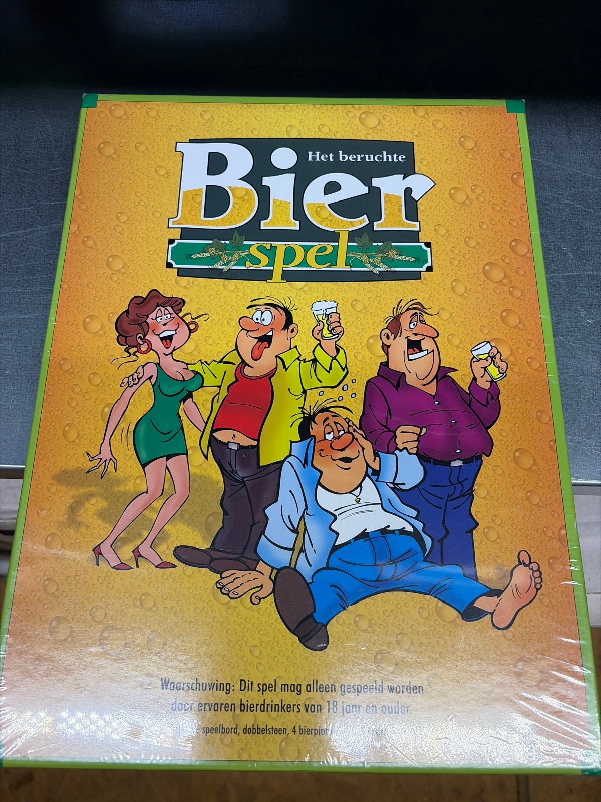 Het Beruchte Bierspel - Gezellig drankspel voor volwassenen, Een of twee spelers, Ophalen of Verzenden, Nieuw