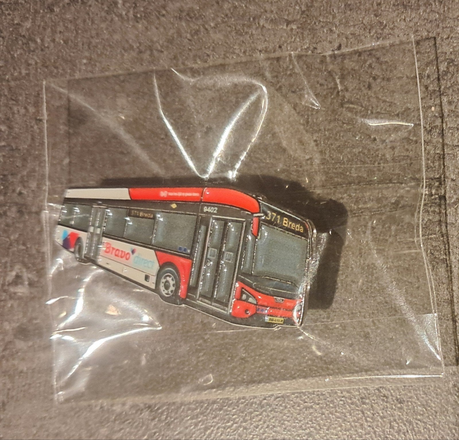 pin Arriva VDL Citea EL-135 Electric bus, lijn 371 Breda, Ophalen, Overige materialen, 4 tot 7 cm, Overige kleuren
