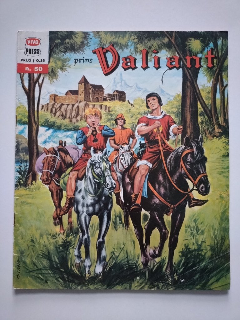 VIVO PRESS 50 - PRINS VALIANT (1968), Boeken, Eén stripboek, Harold Foster, Ophalen of Verzenden, Zo goed als nieuw