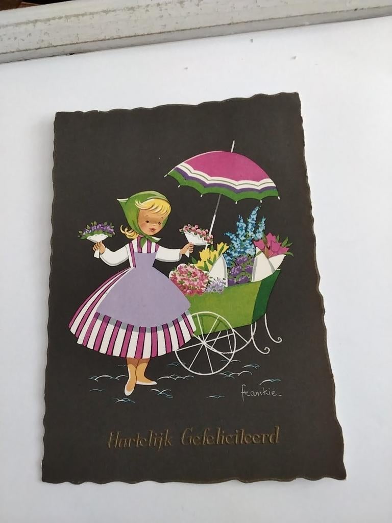 FRANKIE. MEISJE. MET BLOEMENKAR, Ophalen of Verzenden, Kinderen