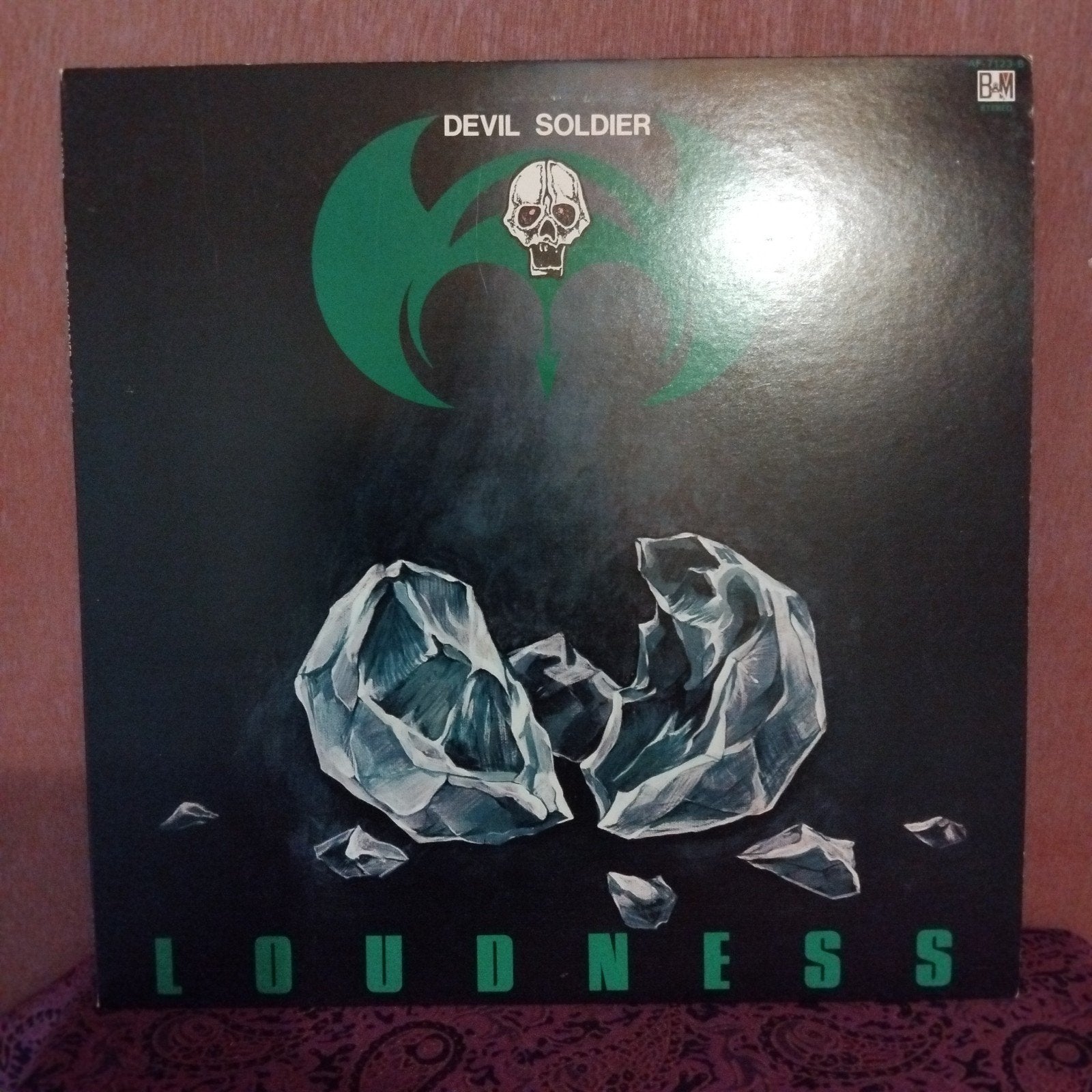 LP Loudness - Devil Soldier - poster - 1982, Inclusief poster, Ophalen of Verzenden, Zo goed als nieuw