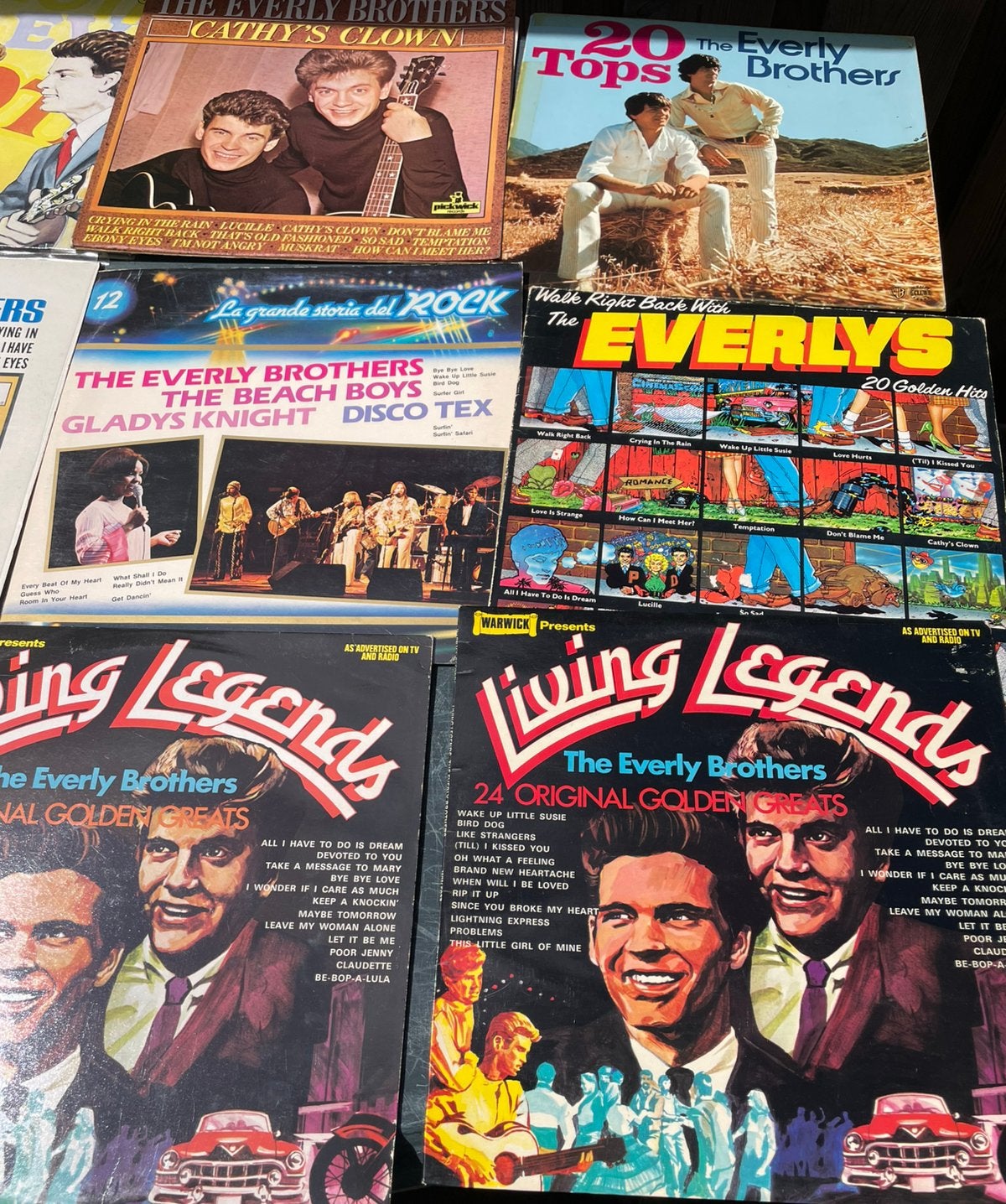 Verzameling Everly Brothers 15 Albums LP’s, Cd's en Dvd's, Vinyl | Verzamelalbums, Ophalen, Zo goed als nieuw