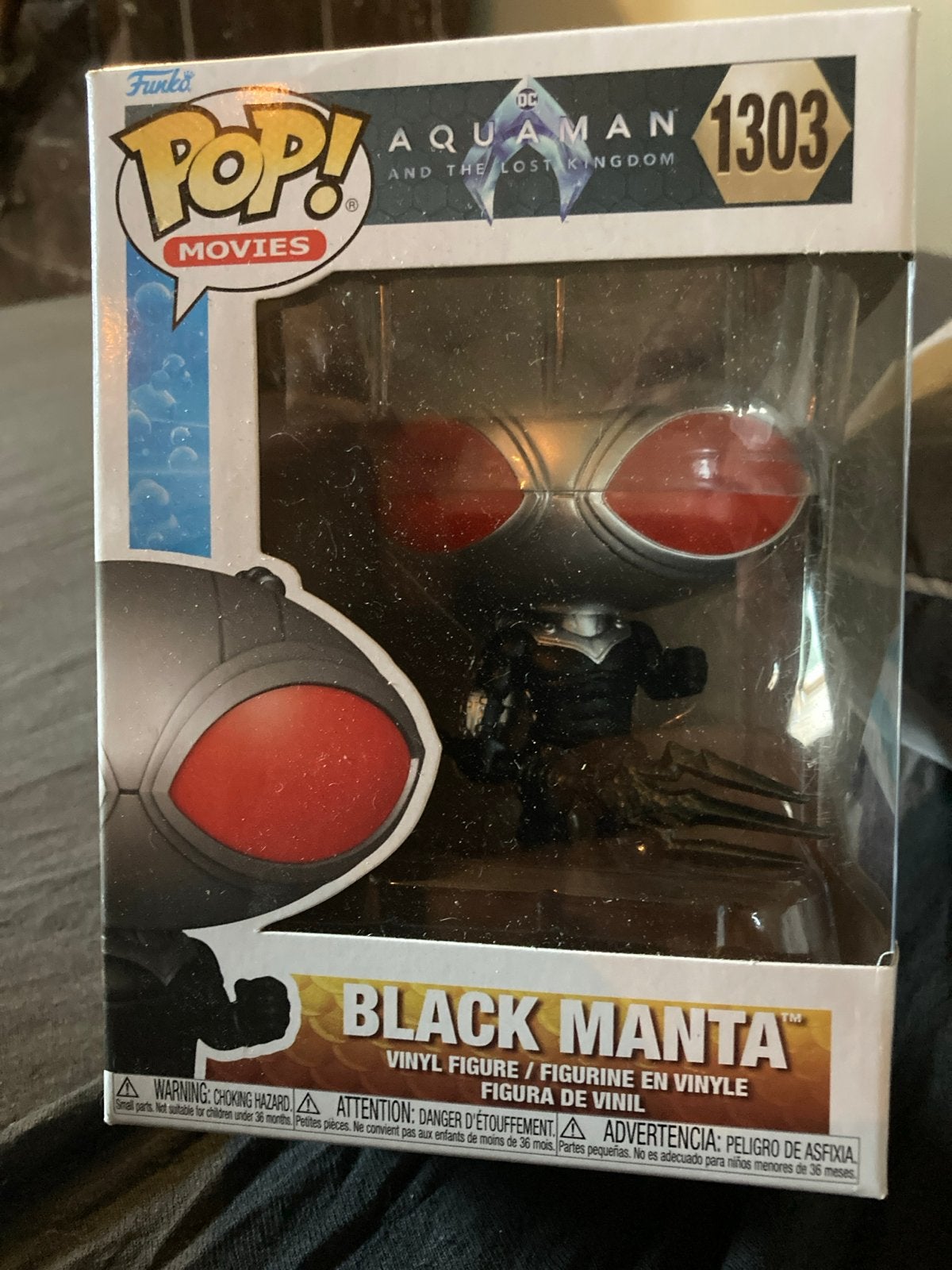 Funko Pop! Black Manta #1303 Aquaman and the Lost Kingdom, Ophalen of Verzenden, Nieuw