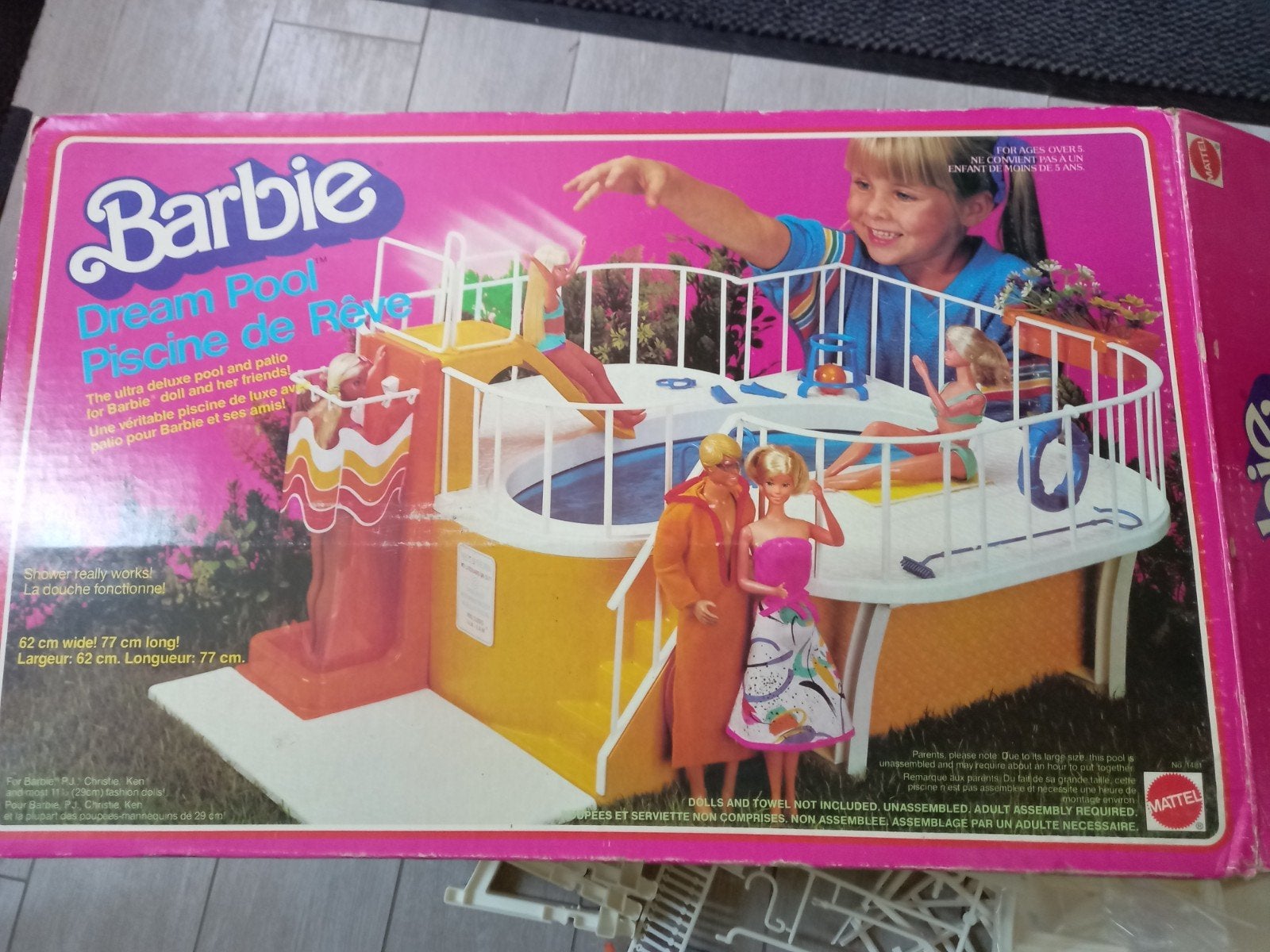 Barbie Traum-Swimmingpool met Party-Terrasse - Nieuwstaat, Ophalen, Zo goed als nieuw