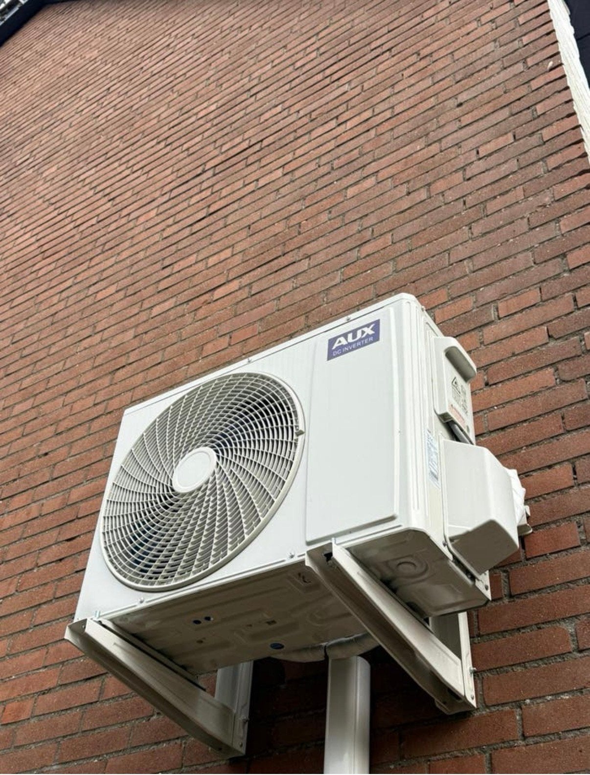 Zgan AUX airco 3,5 kW met wifi, Witgoed en Apparatuur, Ophalen, Minder dan 60 m³, 3 snelheden of meer, Zo goed als nieuw