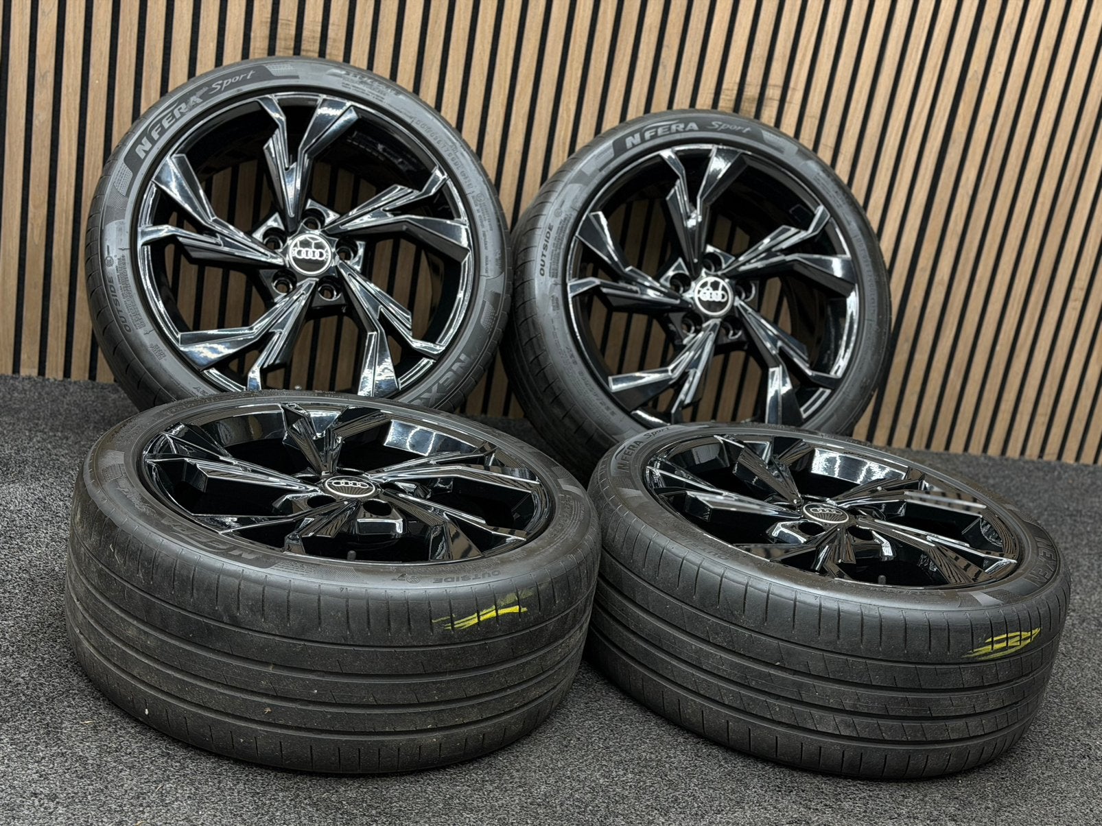 ZGAN! Originele 18 inch Audi A3 S3 8Y 5x112 ET46 Nexen XL, Auto-onderdelen, Ophalen, 18 inch, ., Banden en Velgen