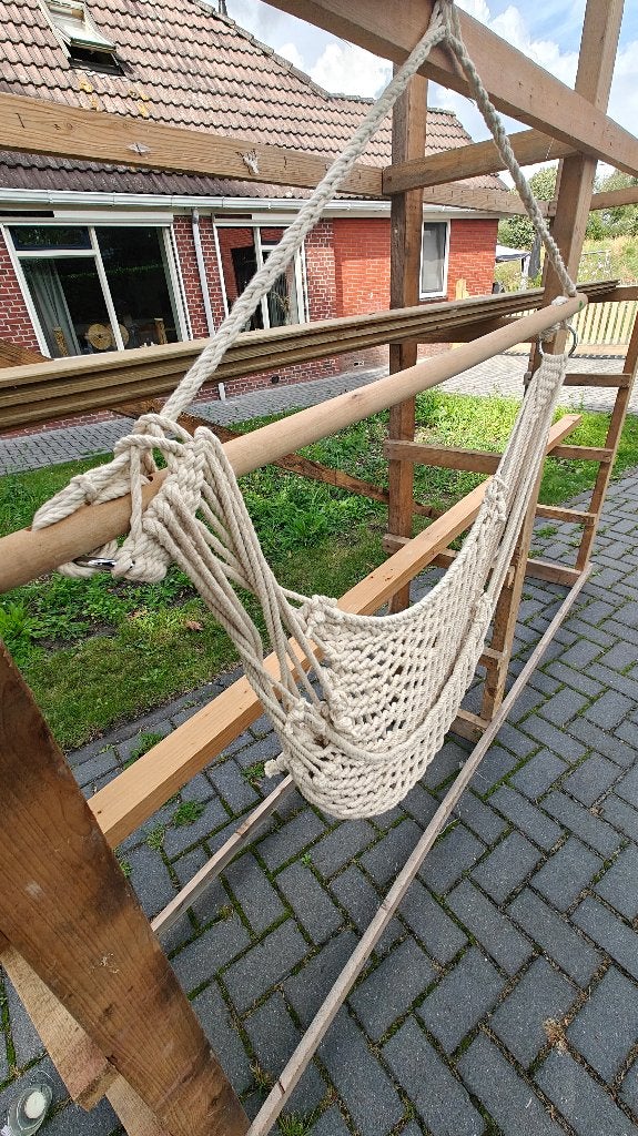 Hangstoel, Ophalen, Gebruikt, Textileen