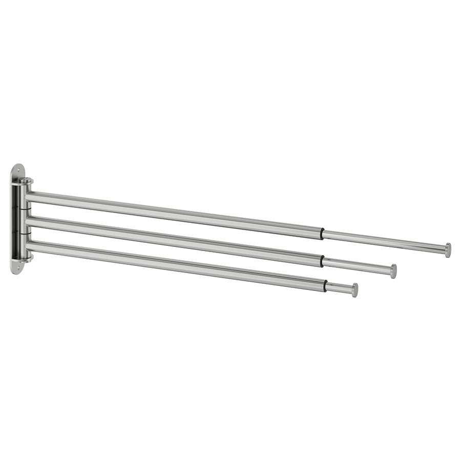 2 stuks Ikea Brogrund Handdoekenrek 3-armig, roe, IKEA, Handdoekenrek, Nieuw, Ophalen of Verzenden