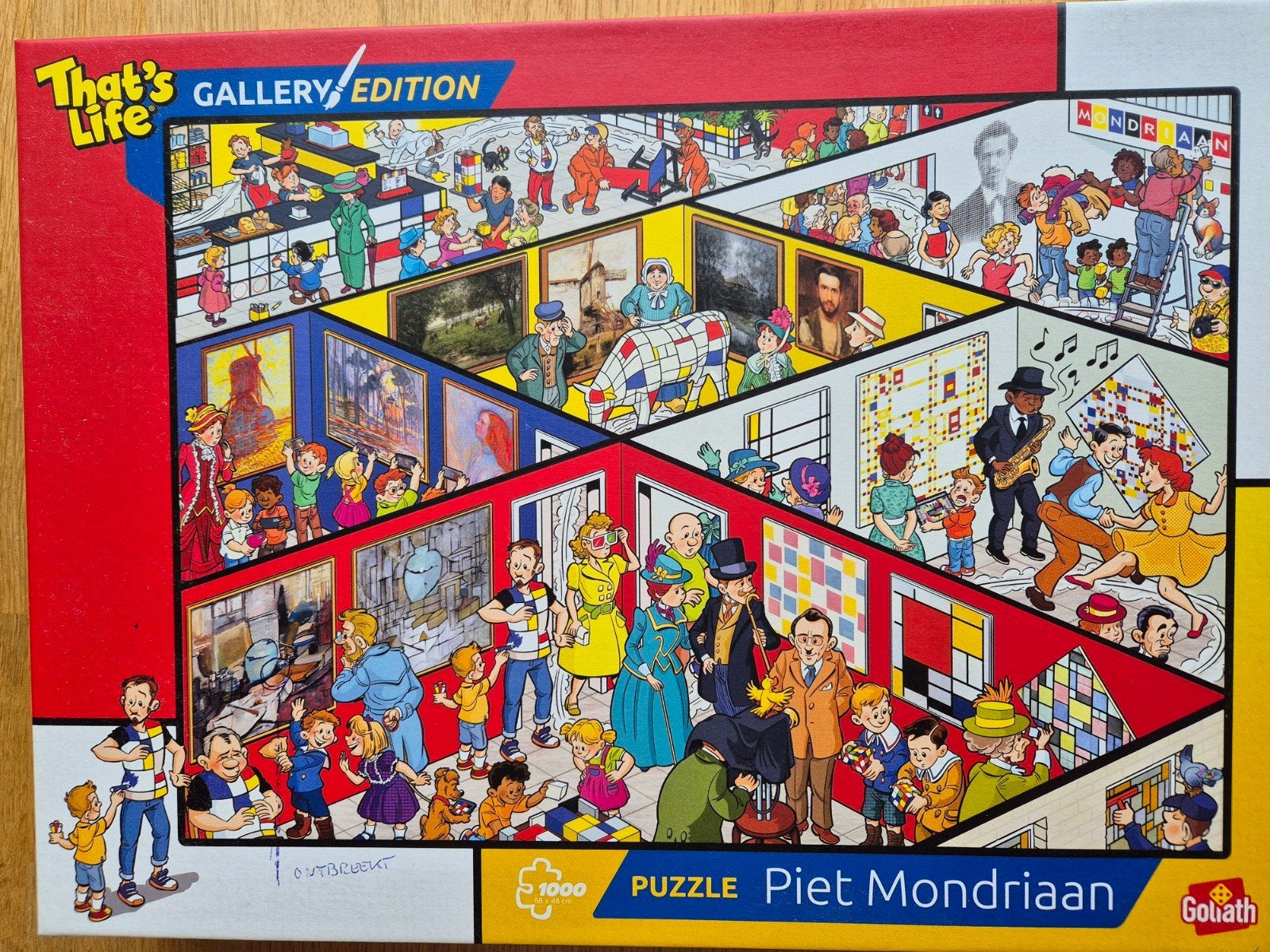 That's life 1000 stukjes Gallery Edition, Hobby en Vrije tijd, Ophalen, 500 t/m 1500 stukjes, Zo goed als nieuw