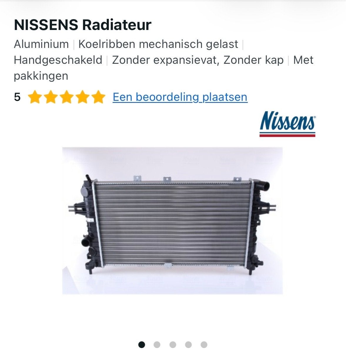 Opel astra H GTC Z20LEL GLOEDNIEUW koelset, Auto-onderdelen, Airco en Verwarming, Ophalen of Verzenden, Nieuw, Opel