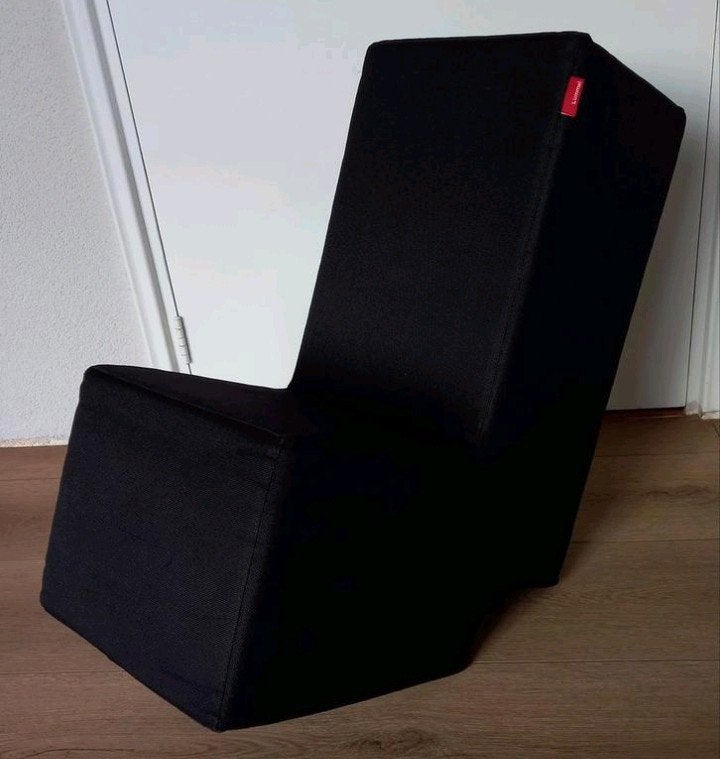 Lümmel design stoel, Huis en Inrichting, Ophalen, Gebruikt, Zwart, Eén