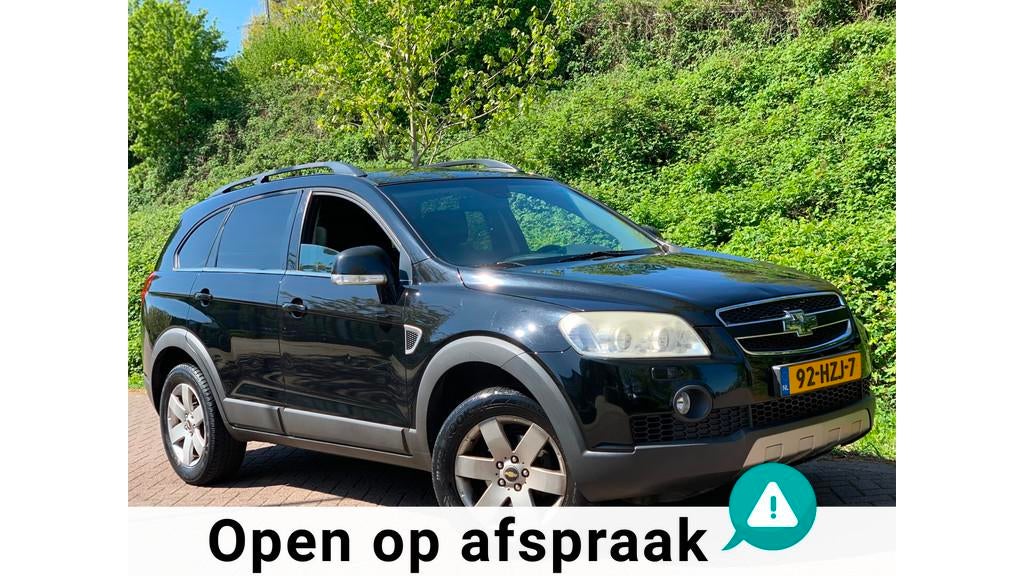 Chevrolet Captiva 2.4i Executive 4X4 AWD 7 PERS LEDER 2009, 136 pk, Gebruikt, 4 cilinders, 7 stoelen