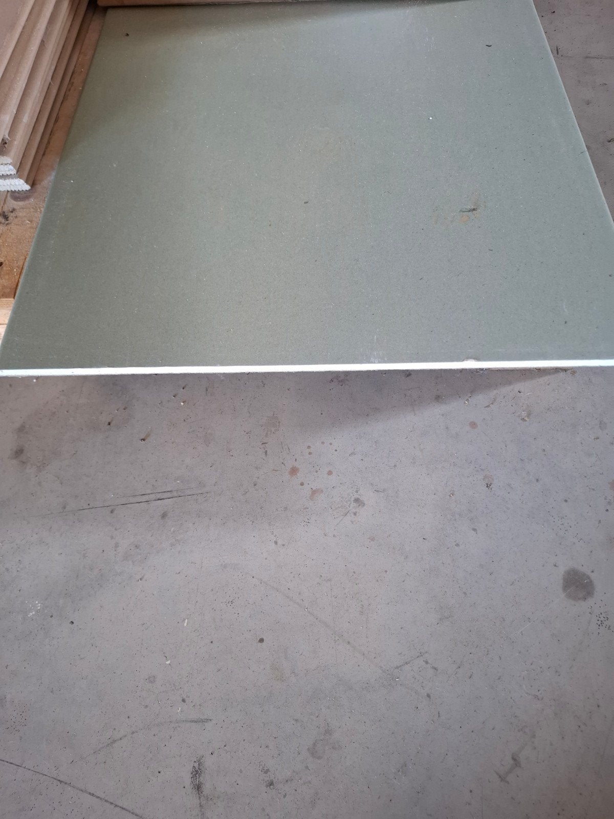 Watervaste gipsplaat 2600x600x9,5mm (1 stuk), Doe-het-zelf en Verbouw, Platen en Panelen, Ophalen, Nieuw