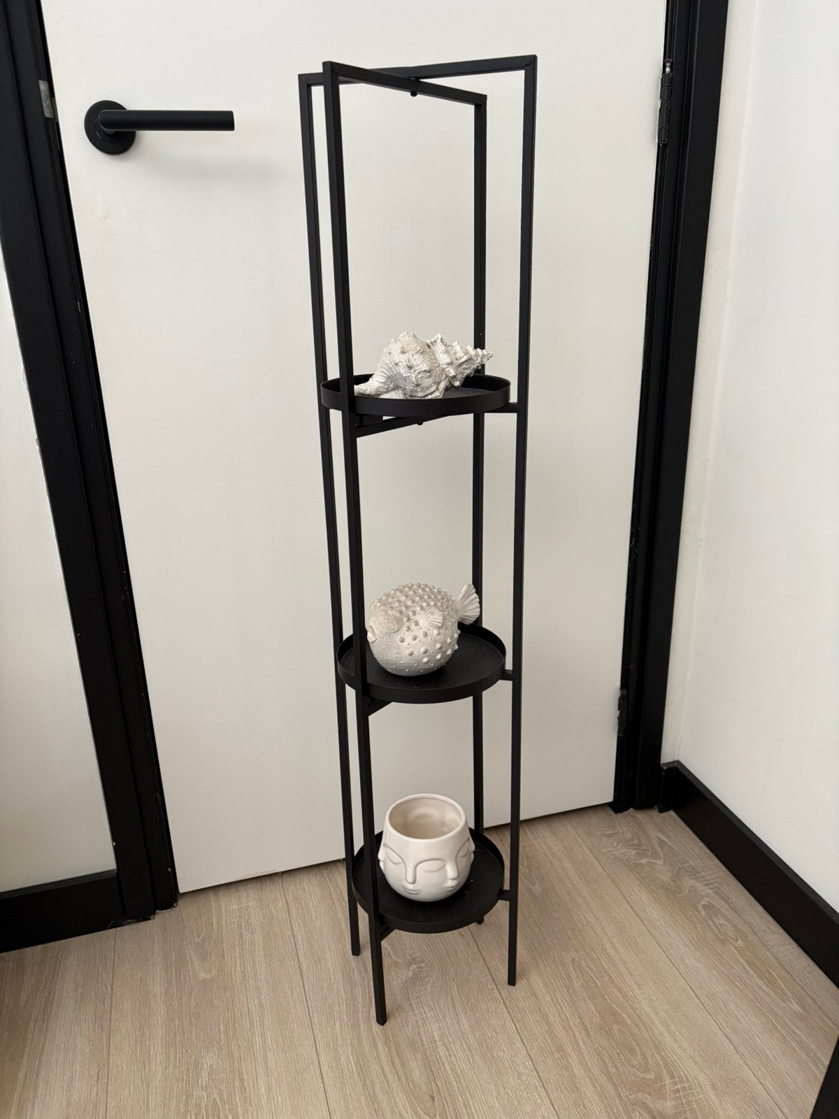 Decoratie rek, Ophalen