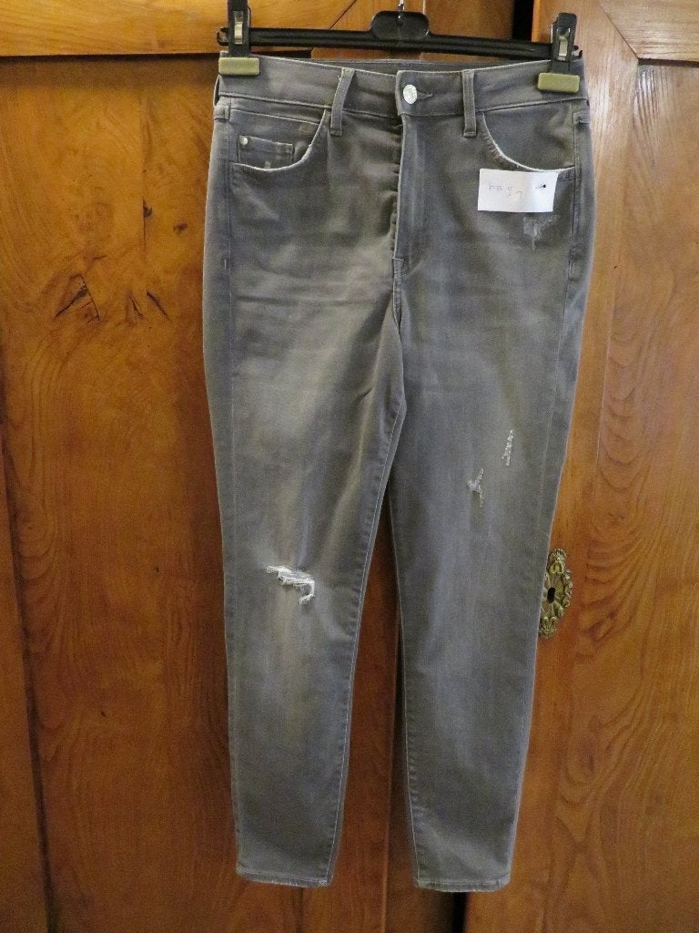 Dames jeans Super Ankle Length Skinny maat 28 grijs, Super Skinny, Ophalen of Verzenden, Zo goed als nieuw, W30 - W32 (confectie 38/40)