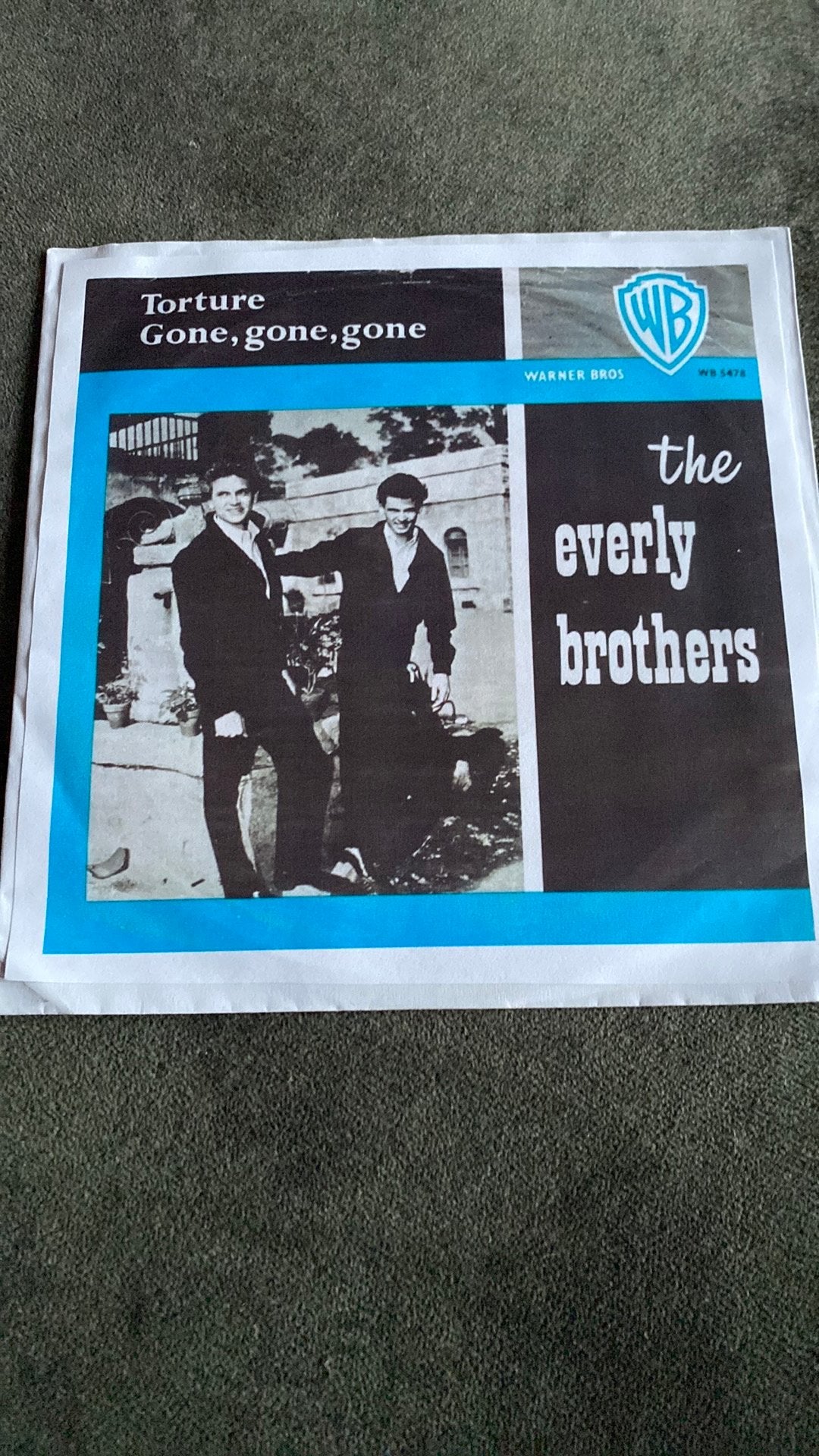 Vinyl single the Everly Brothers - Torture, Ophalen of Verzenden, Gebruikt, Pop