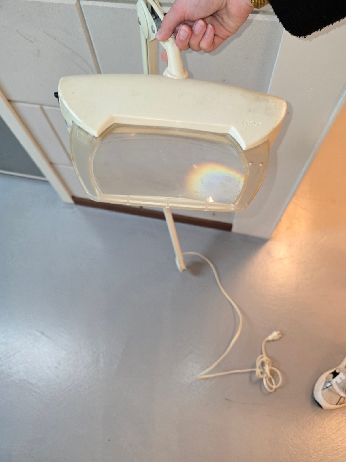 Luxo Loeplamp MAGNIFIQUE 1X11W 3.5D, Ophalen of Verzenden, Gebruikt, Loeplamp
