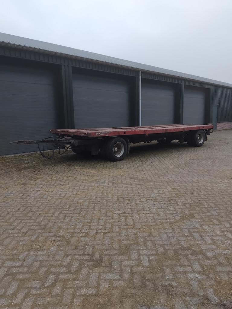 Container aanhanger, Zakelijke goederen, Agrarisch | Werktuigen, Ophalen of Verzenden, Transport