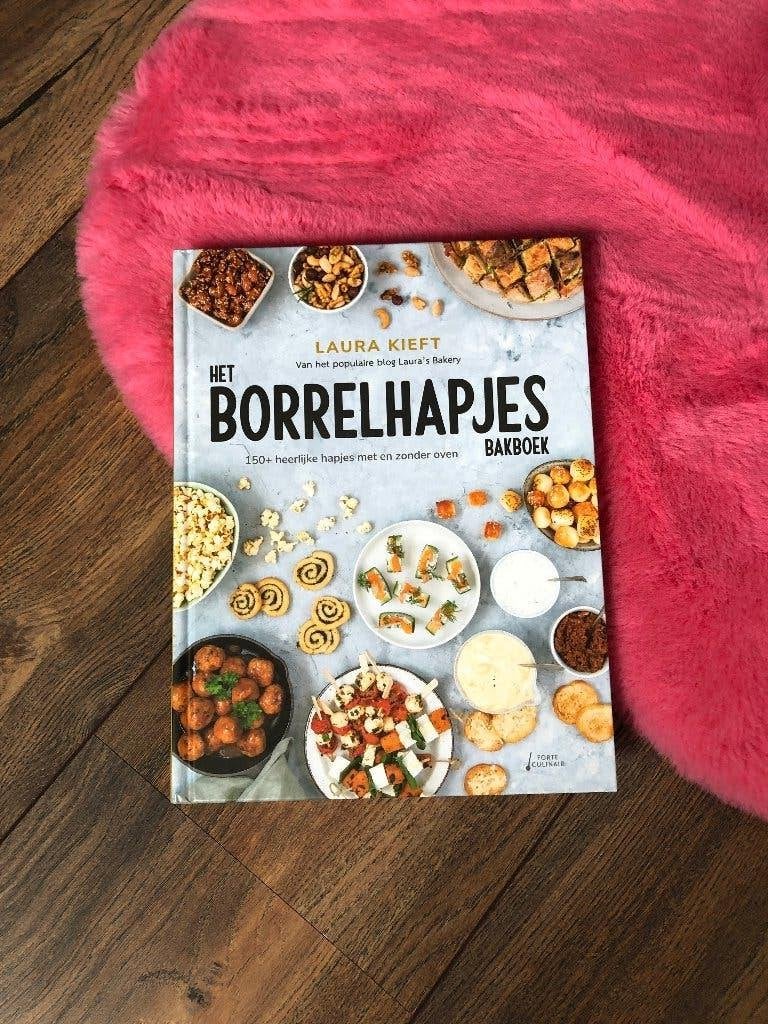 Borrelhapjes boek | Laura’s Bakery | Laura Kieft, Boeken, Voorgerechten en Soepen, Gezond koken, Ophalen of Verzenden, Zo goed als nieuw