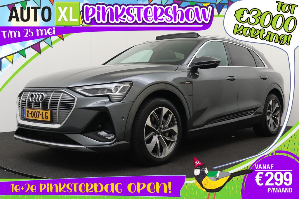 Audi e-tron 55 quattro S-Line 95 kWh Pano-dak Adap.Cruise Ma, Automaat, Zwart, 95 kWh, Origineel Nederlands