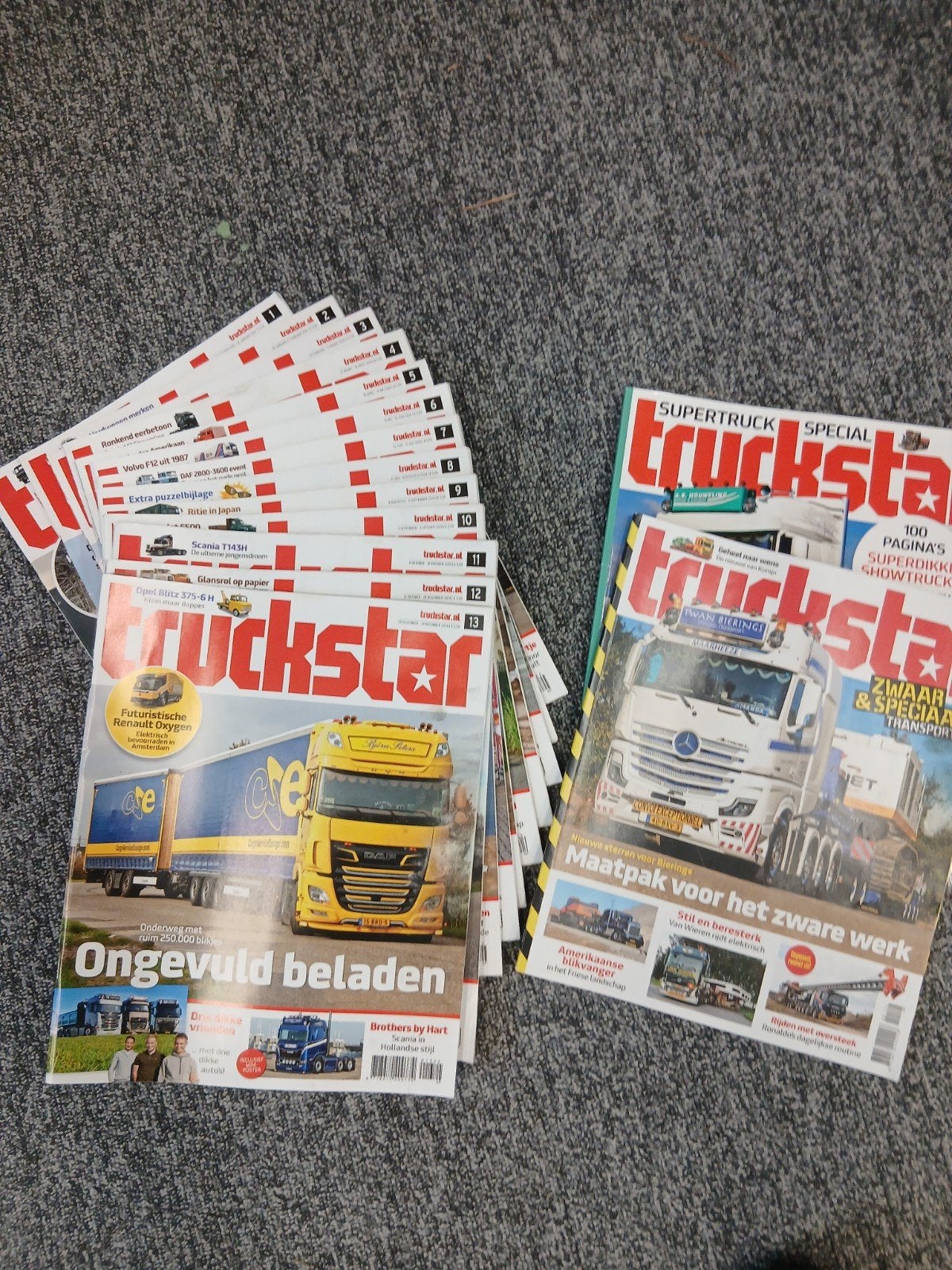 Truckstar Tijdschriften Collectie 2024, Boeken, Ophalen of Verzenden, Gelezen, Overige typen