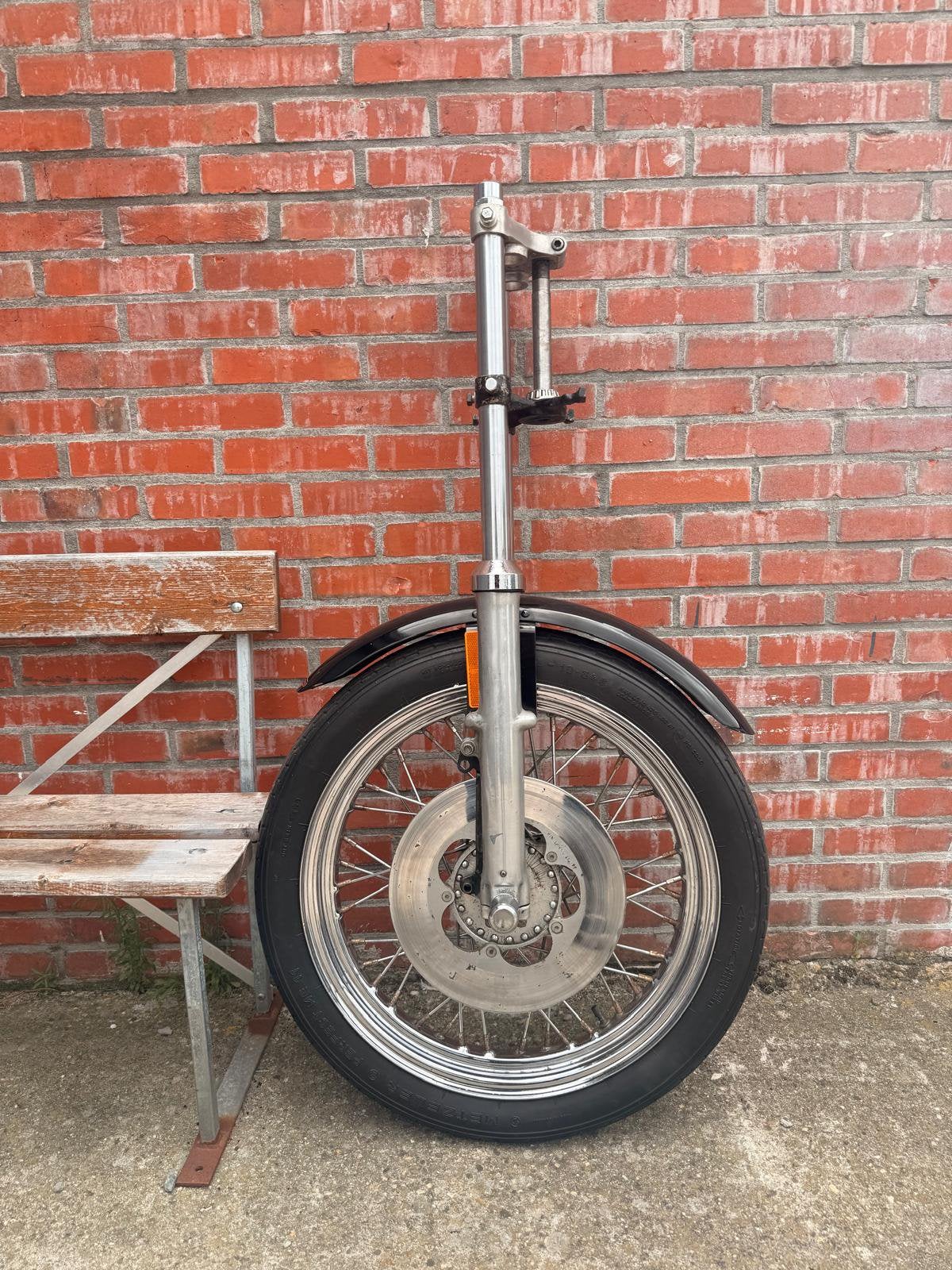 Complete Harley Davidson Sporter Ironhead 35mm voorvork, Motoren, Onderdelen | Harley-Davidson, Ophalen, Gebruikt