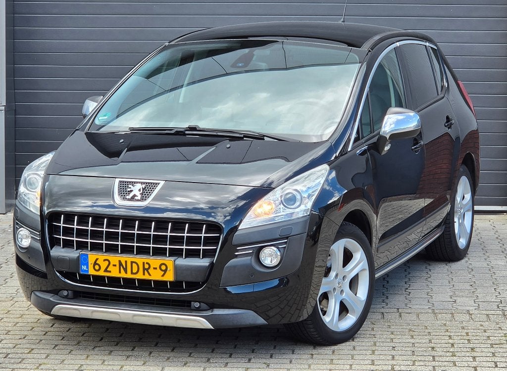 Peugeot 3008 1.6 THP GT AUT 2010 New apk 40180,- nieuwprijs, Auto's, Euro 5, Zwart, Zwart, Bedrijf