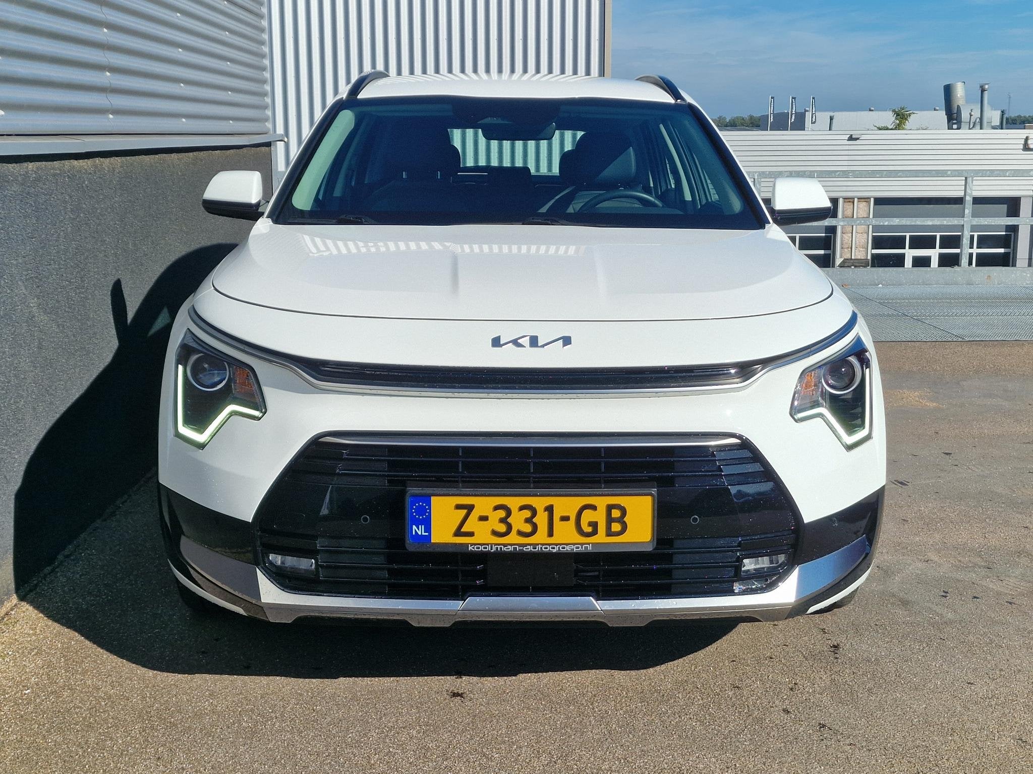 Kia Niro 1.6 GDi Hybrid DynamicLine 1e eign. Nederlandse aut, Auto's, Gebruikt, Euro 6, 129 pk, Leder en Stof