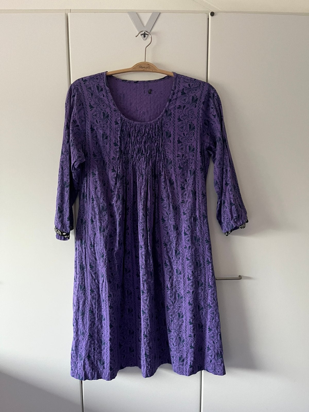 Gudrun Sjoden Jurk maat M, Blauw, Maat 42/44 (L), Ophalen of Verzenden, Zo goed als nieuw
