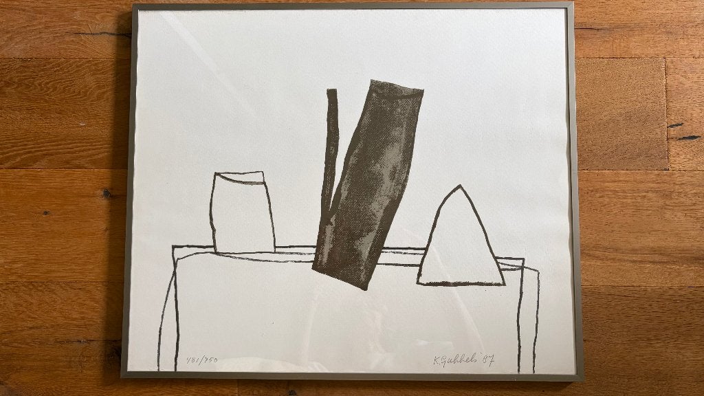Originele Klaas Gubbels, Antiek en Kunst, Kunst | Litho's en Zeefdrukken, Ophalen of Verzenden